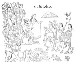 Malinche tlaxcala — Anónimo tlacuilo mexica