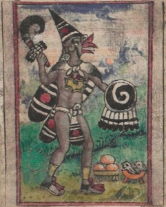 Quetzalcóatl en el folio 251v — Anónimo tlacuilo mexica