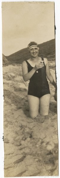 Gabriela at the beach — Lydia Cabrera