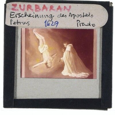 Erscheinung des Apostels Petrus — Francisco de Zurbarán