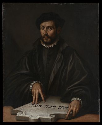 Retrato de un rabino — El Greco
