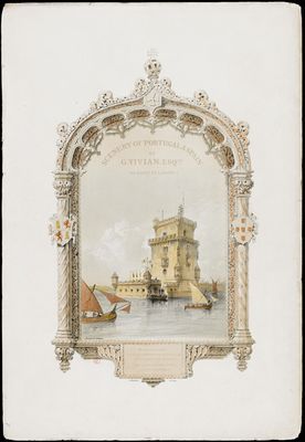 Paisaje de Portugal y España — G. Vivian, Esq.