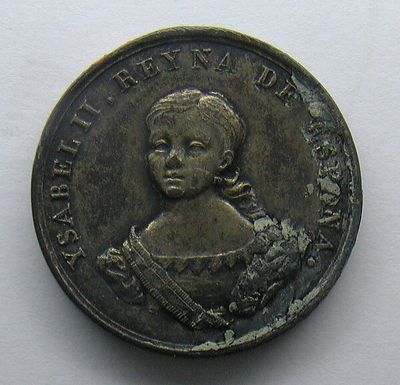 Isabel II, Reyna de España — Espana