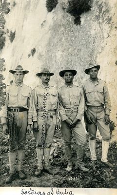 Soldados de Cuba — Anónimo (ilustración histórica)