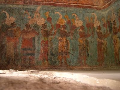 Murales mayas — Anónimo (arte prehispánico)