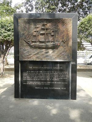 El galeón Manila-Acapulco — Anónimo