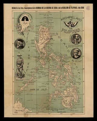 REGALO a los Sres. Suscriptores de la CRÓNICA de la GUERRA de CUBA y de la REBELIÓN de FILIPINAS - Año — Cronica de las Islas Filipinas