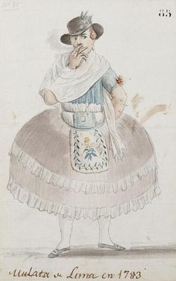 Mulata de Lima en — Anónimo