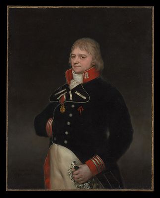Retrato de un oficial naval — Francisco de Goya