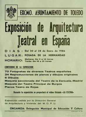 Exposición de Arquitectura Teatral en España