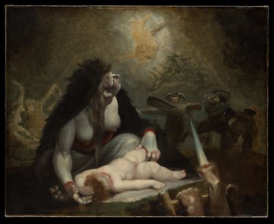 Saturno devorando a su hijo — Francisco de Goya