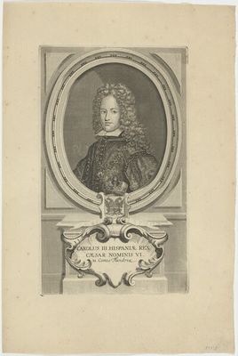 Retrato de Carlos III de España — Anónimo (ilustración histórica)