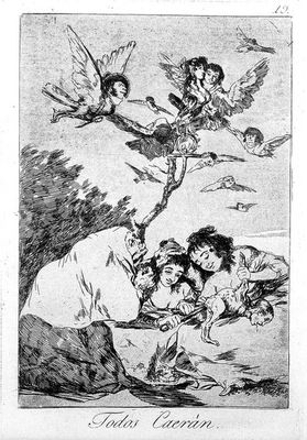 Todos Caerán — Francisco de Goya