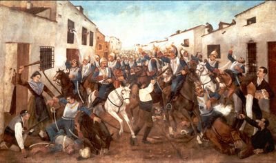 El dos de mayo de — Francisco de Goya