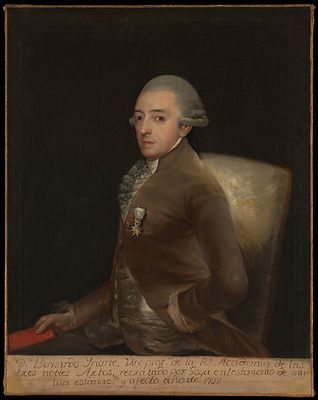 Retrato de Don Bernardo de Iriarte — Francisco de Goya