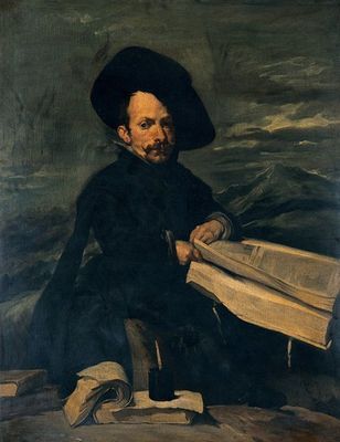 Retrato de un hombre con un libro — Diego Velázquez