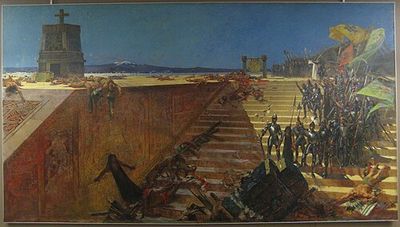 La Rendición de México — Juan O'Gorman