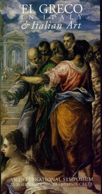 En Italia y arte italiano — El Greco