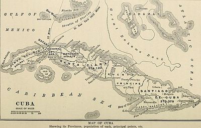 Mapa de Cuba — Anónimo