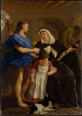 El ángel guardián — Bartolomé Esteban Murillo