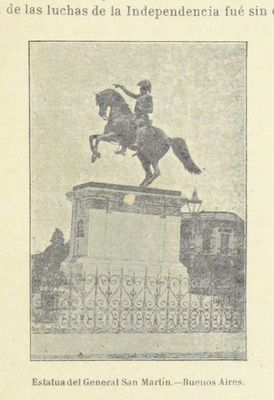 Estatua del General San Martín.—Buenos Aires — Anónimo