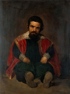 Retrato de un enano — Diego Velázquez