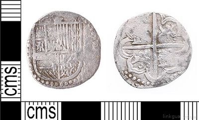 Moneda de plata colonial española