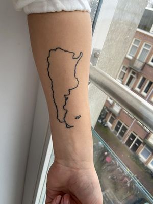 Mapa de Argentina — Anónimo