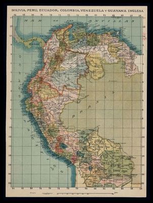 Bolivia, Peru, Ecuador, Colombia, Venezuela y Guayana Inglesa — Anónimo