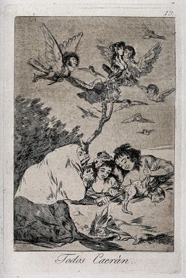 Todas caerán — Francisco de Goya