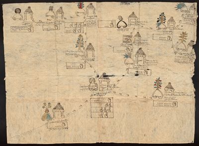 Códice Mapa — De Tenochtitlan — Anónimo (códice prehispánico)