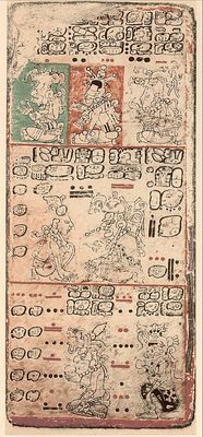 Códice maya — Siglo Xii