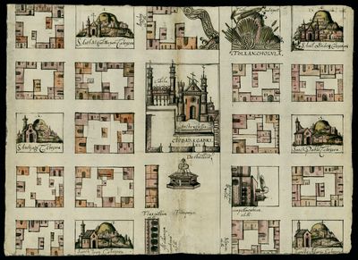 Mapa de Ciudad de México y alrededores — Anónimo