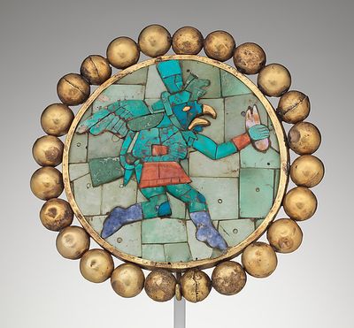 Disco solar azteca — Anónimo (arte prehispánico)