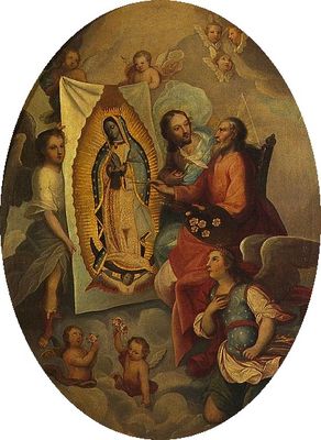 La Virgen de Guadalupe — Anónimo
