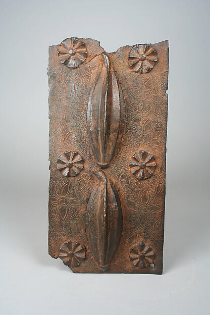 Research plaque with two fluted gourds — Research