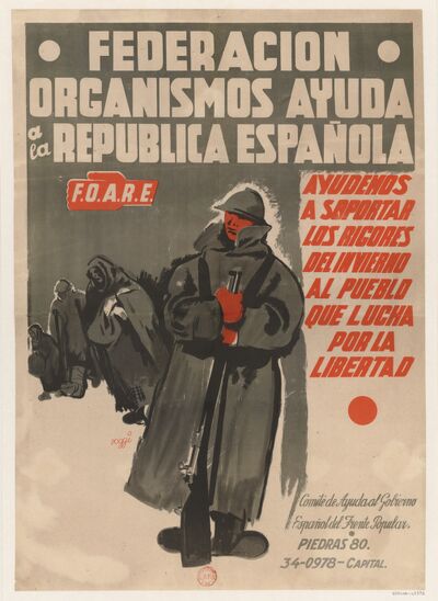 ¿ que fais-tu pour empêcher cela ? Madrid : [affiche] ([Epreuve en français]) — Clitzart, Daniel (16..-16.. ; dessinateur). Illustrateur