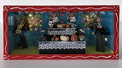 Miniaturschaukasten 'Ofrenda' — No identificado