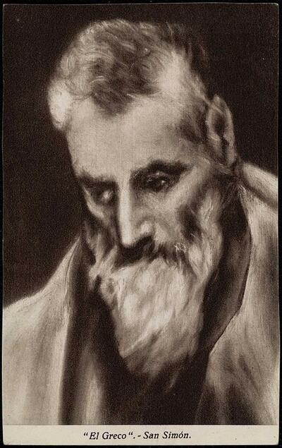"El Greco" : San Simón / Fotografía Rodríguez — RODRÍGUEZ