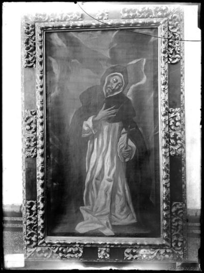 Pintura de Domenico Theotocopuli "el Greco" : Santo Domingo — Alguacil, Casiano (1832-1914)