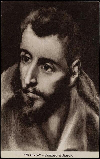 "El Greco" : Santiago el Mayor / Fotografía Rodríguez — RODRÍGUEZ