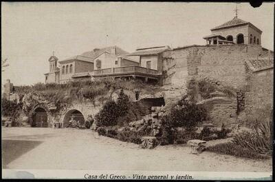 Casa del Greco : Vista general y jardín / Fotografía Rodríguez