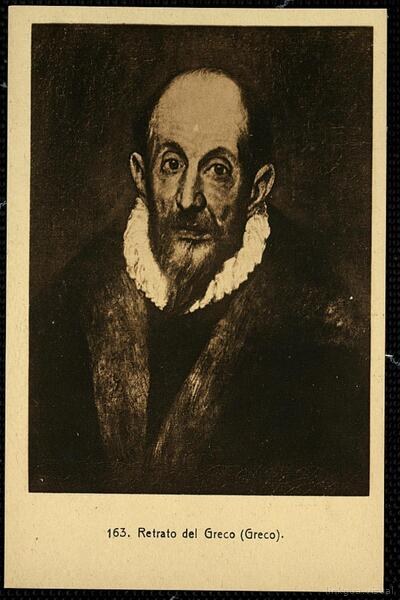 Retrato del Greco (Greco) : / L. Roisin