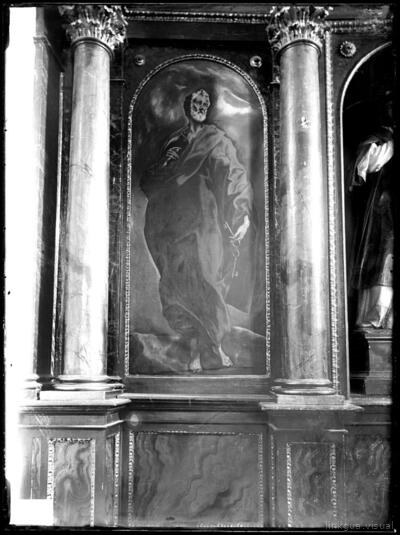 Pintura de Domenico Theotocopuli "El Greco" : San Pedro