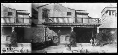 Pati exterior de la casa del Greco — Torras i Buxeda, Òscar, 1890-1975
