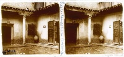 Pati interior de la casa-museu del Greco a Toledo — Blasi i Vallespinosa, Francesc, 1872-1951