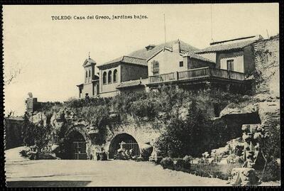 Toledo : Casa del Greco, jardines bajos