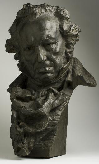 Busto de Goya - Busto — BENLLIURE GIL, Mariano (Lugar de nacimiento: Valencia, 1862 - Lugar de defunción: Madrid, 1947)