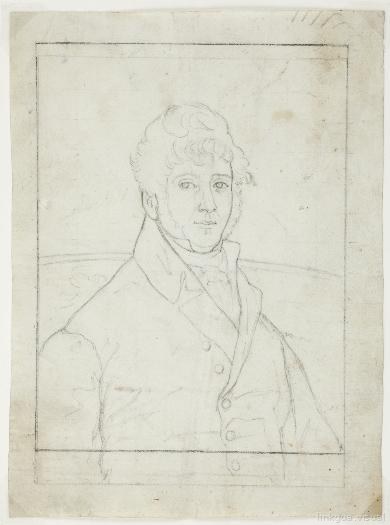 Retrato del actor Isidoro Máiquez (copia del lienzo de Goya) - Dibujo