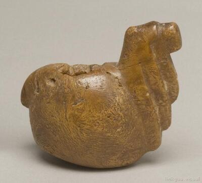 Mortero antropomorfo de piedra — No identificado